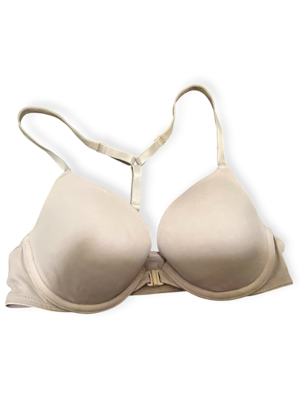 PINK Wear Everywhere Push Up Bra 32A Beige